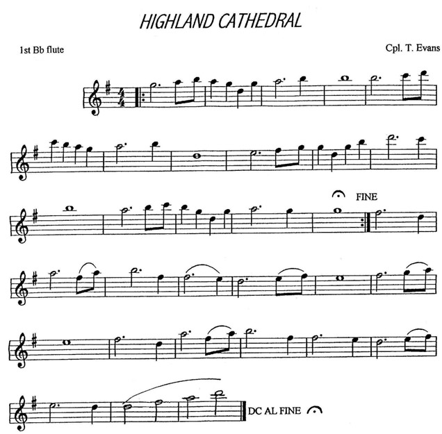 Highland Cathedral 1st