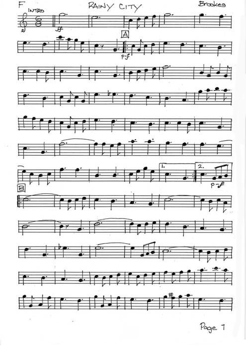 F Flute Page 1