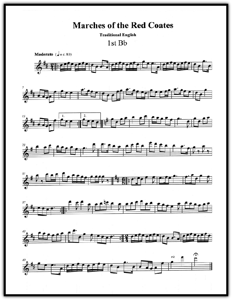 Marches of The Red Coats