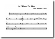 1st F Flute